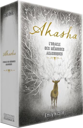 Couverture du livre « AKASHA : L'oracle des mémoires akashiques » de Carla Cartagena et Emily Nicolle aux éditions Exergue