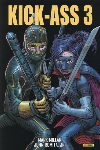 Couverture du livre « Kick-Ass 3 : Intégrale t.1 et t.2 » de Mark Millar et John Romita Jr aux éditions Panini