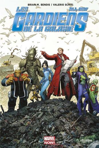 Couverture du livre « Les all-new Gardiens de la Galaxie t.4 » de Valerio Schiti et Brian Michael Bendis aux éditions Panini