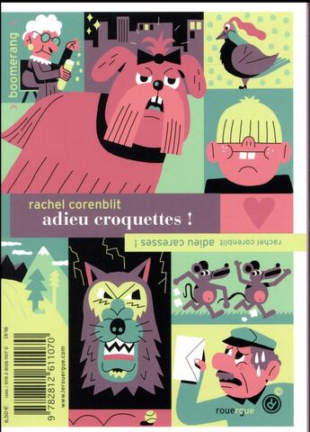 Couverture du livre « Adieu croquettes ! adieu caresses ! » de Corenblit Rachel aux éditions Rouergue