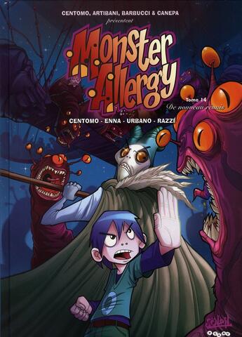 Couverture du livre « Monster allergy t.14 ; de nouveau réunis » de Centomo/Enna/Urbano aux éditions Soleil