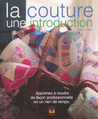 Couverture du livre « La couture ; une introduction » de Jo Hiney aux éditions Modus Vivendi