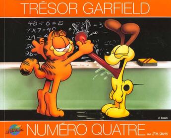 Couverture du livre « Trésor Garfield t.4 » de Jim Davis aux éditions Presses Aventure