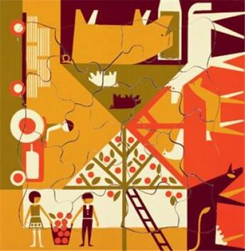 Couverture du livre « Fredun Shapur Puzzle Ferme/Farming Multi View /Francais/Anglais » de Fredun Shapur aux éditions Piqpoq