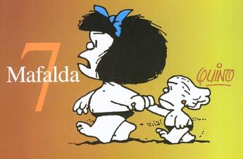 Couverture du livre « Mafalda t.7 » de Quino aux éditions Nql