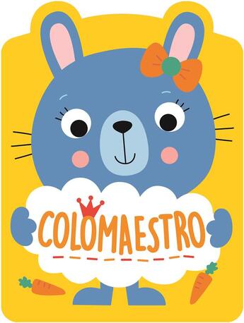 Couverture du livre « Le lapin coloriage » de  aux éditions Yoyo Books