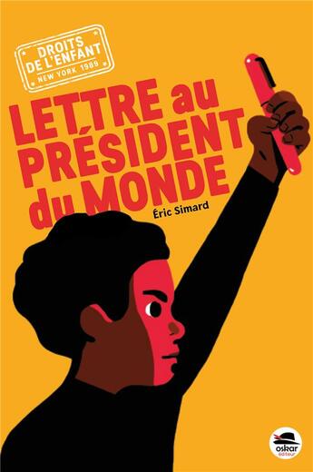 Couverture du livre « Lettre au président du monde » de Eric Simard aux éditions Oskar