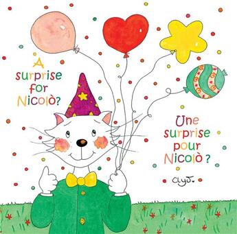 Couverture du livre « Une surprise pour Nicolò A surprise for Nicolò » de Clyv aux éditions Bluedot