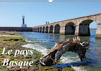 Couverture du livre « Le pays basque calendrier mural 2018 din a3 horizontal - quelques images de la cote bas » de Lack P aux éditions Calvendo