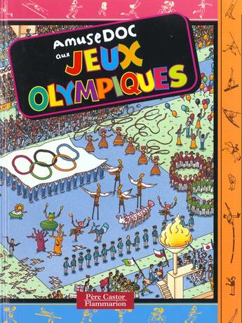 Couverture du livre « Amusedoc aux jeux olympiques » de Petit Jeanne aux éditions Pere Castor