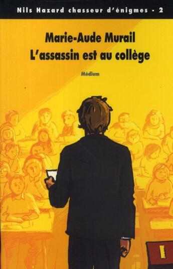 Couverture du livre « Nils Hazard chasseur d'énigmes » de Marie-Aude Murail aux éditions Ecole Des Loisirs