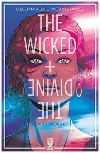 Couverture du livre « The wicked + the divine Tome 1 : Faust départ » de Kieron Gillen et Jamie Mckelvie et Matthew Wilson et Clayton Cowles aux éditions Glenat Comics