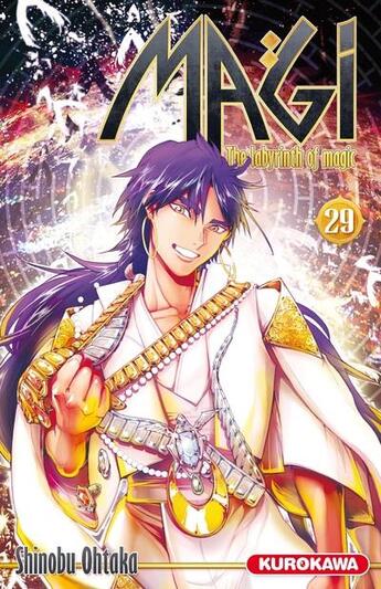 Couverture du livre « Magi, the labyrinth of magic Tome 29 » de Shinobu Ohtaka aux éditions Kurokawa