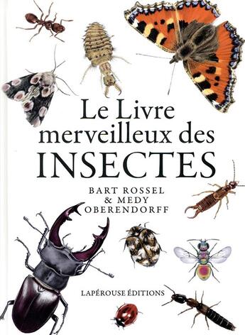 Couverture du livre « Le livre merveilleux des insectes » de Bart Rossel et Medy Oberendorff aux éditions Laperouse