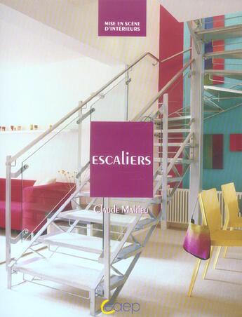 Couverture du livre « Escaliers » de Mahieu Claude aux éditions Saep