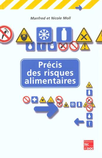 Couverture du livre « Precis des risques alimentaires » de Moll Manfred aux éditions Tec Et Doc