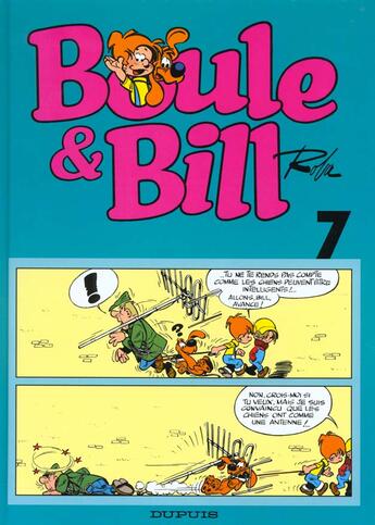 Couverture du livre « Boule & Bill Tome 7 » de Jean Roba aux éditions Dupuis