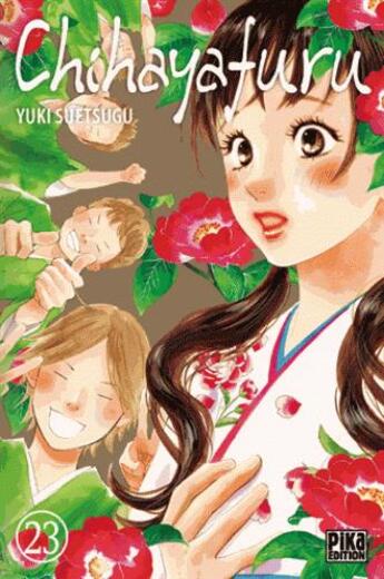 Couverture du livre « Chihayafuru Tome 23 » de Yuki Suetsugu aux éditions Pika