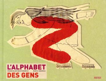 Couverture du livre « L'alphabet des gens » de Marta Ignerska et Przemyslaw Wechterowicz aux éditions Rouergue