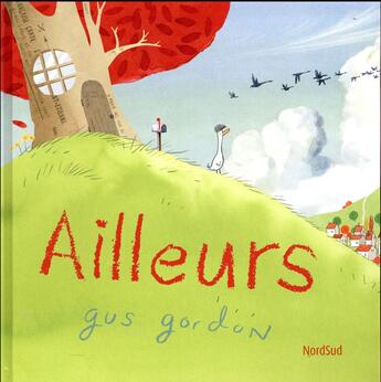 Couverture du livre « Ailleurs » de Gus Gordon aux éditions Mijade