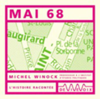 Couverture du livre « Mai 68 » de M. Winock aux éditions De Vive Voix