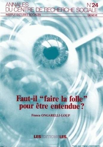 Couverture du livre « Faut-il 