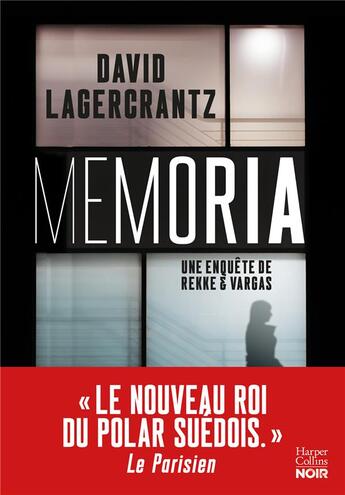 Couverture du livre « Memoria : une enquête de Rekke & Vargas » de David Lagercrantz aux éditions Harpercollins