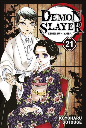 Couverture du livre « Demon slayer t.21 » de Koyoharu Gotoge aux éditions Panini