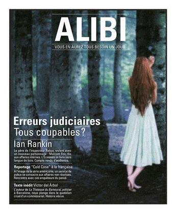 Couverture du livre « ALIBI N.8 ; les erreurs judiciaires en France » de  aux éditions Ayoba