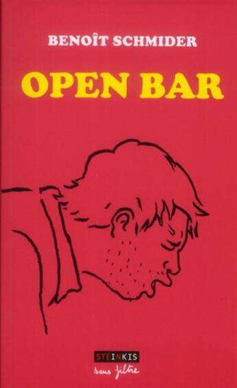 Couverture du livre « Open bar » de Benoit Schmider aux éditions Steinkis