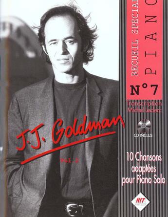 Couverture du livre « Goldman special piano 7 » de Hit aux éditions Hit Diffusion