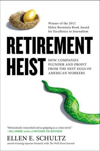 Couverture du livre « Retirement Heist » de Schultz Ellen E aux éditions Penguin Group Us