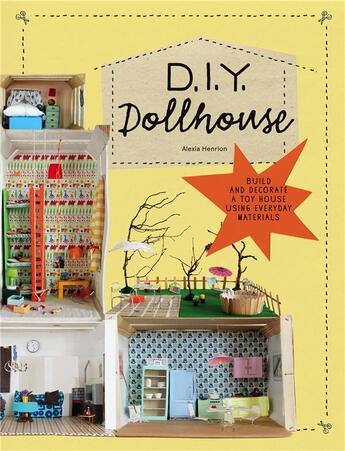 Couverture du livre « D.i.y dollhouse » de Henrion Alexia aux éditions Princeton Architectural