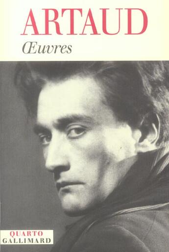 Couverture du livre « Oeuvres » de Antonin Artaud aux éditions Gallimard