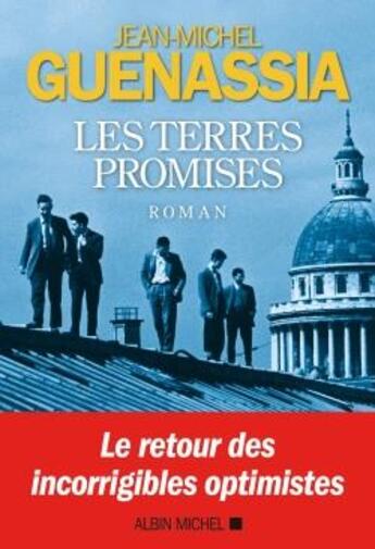 Couverture du livre « Les terres promises » de Jean-Michel Guenassia aux éditions Albin Michel