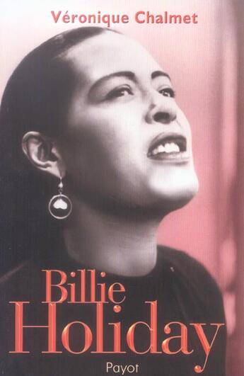 Couverture du livre « Billie Holiday » de Veronique Chalmet aux éditions Payot