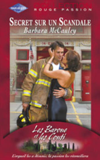 Couverture du livre « Secret sur un scandale » de Barbara Mccauley aux éditions Harlequin