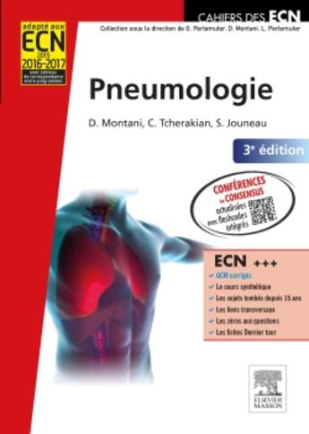 Couverture du livre « Pneumologie » de David Montani aux éditions Elsevier-masson