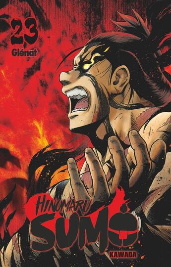 Couverture du livre « Hinomaru sumo Tome 23 » de Kawada aux éditions Glenat