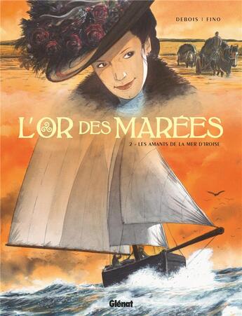 Couverture du livre « L'or des marées Tome 2 : les amants de la mer d'iroise » de Francois Debois et Serge Fino aux éditions Glenat