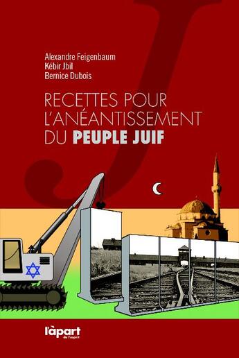 Couverture du livre « Recettes pour l'anéantissement du peuple juif » de Alexandre Feigenbaum et Bernice Dubois et Kebir Jbil aux éditions Apart