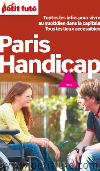 Couverture du livre « Paris handicap (édition 2009/2010) » de  aux éditions Le Petit Fute