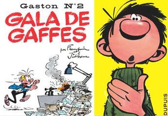 Couverture du livre « Gaston à l'italienne Tome 2 : gala de gaffes » de Jidehem et Andre Franquin aux éditions Dupuis