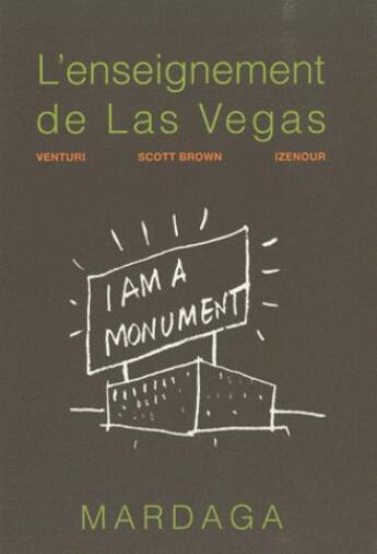 Couverture du livre « L'enseignement de Las Vegas » de Robert Venturi et Denise Scott Brown et Steven Izenour aux éditions Mardaga Pierre