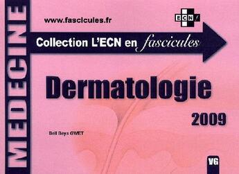 Couverture du livre « Dermatologie » de Bell Beya Gwet aux éditions Vernazobres Grego