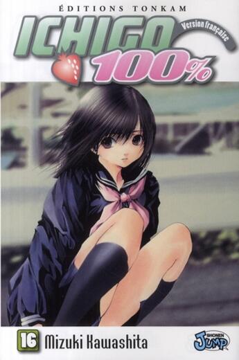 Couverture du livre « Ichigo 100% Tome 16 » de Mizuki Kawashita aux éditions Delcourt