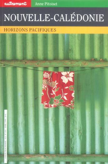 Couverture du livre « Nouvelle-Calédonie ; horizons pacifiques » de Pitoiset Anne-Marie aux éditions Autrement