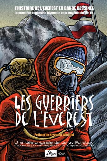 Couverture du livre « Les guerriers de l'Everest » de Jerzy Porebski aux éditions Filigranowa