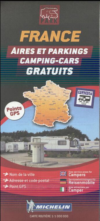 Couverture du livre « Ct aires gr. trailer's france » de Collectif Michelin aux éditions Michelin