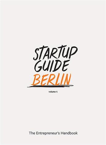 Couverture du livre « Startup guide Berlin » de Startup Guide aux éditions Dgv